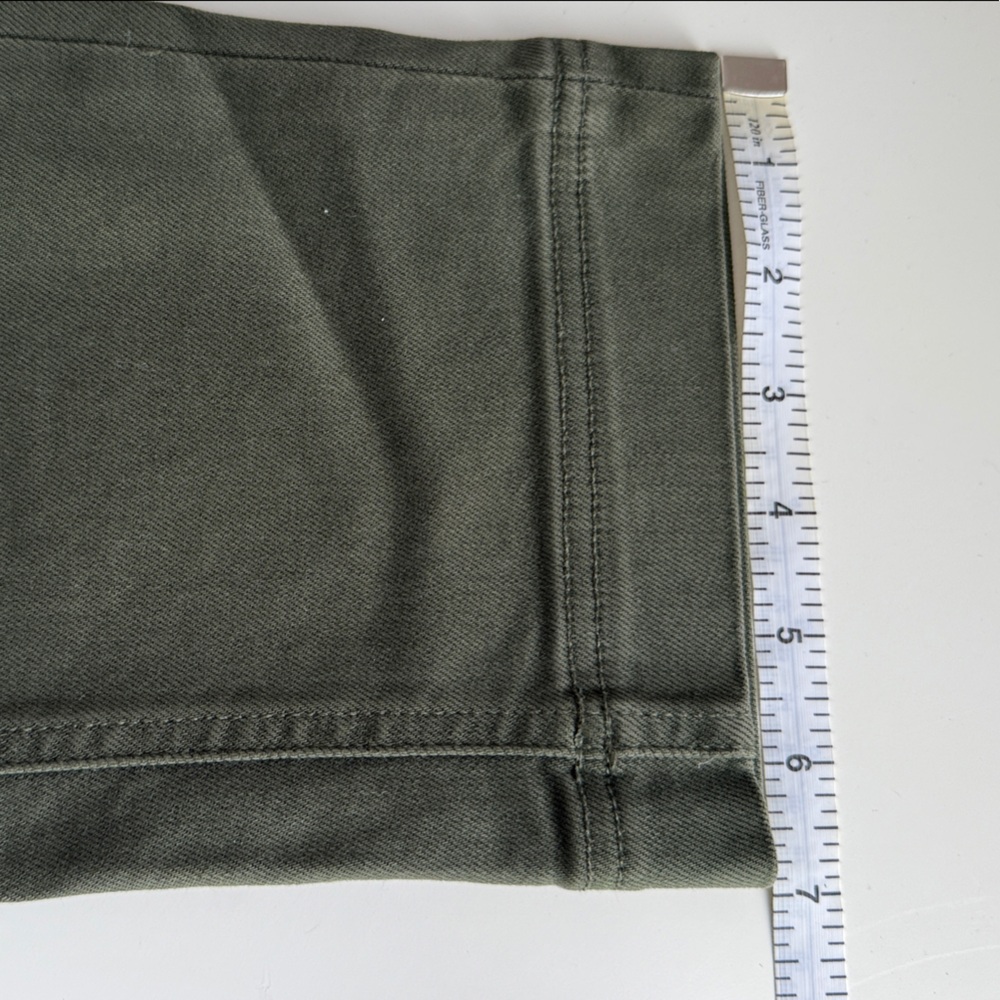 Everlane Straight Leg Olive Green Jeans Women’s Size 8 - Picture 6 of 8